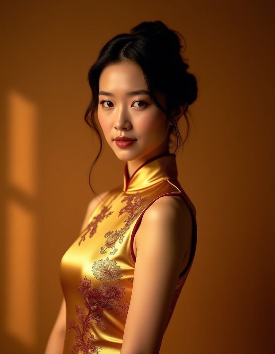 金色年华旗袍 - 私密趣事唯美写真